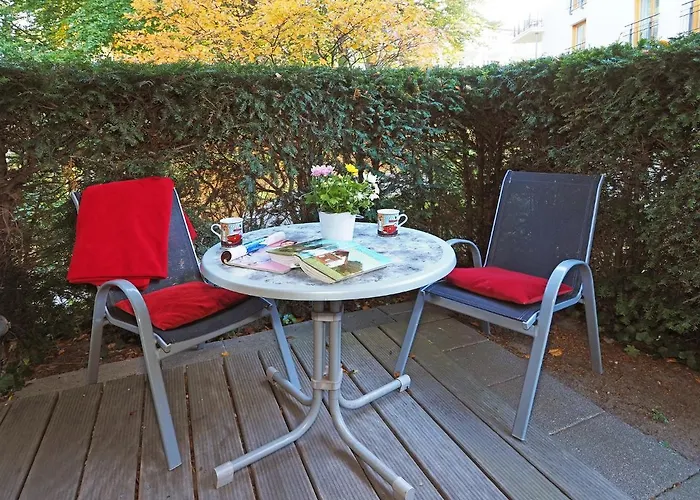 Kaiservillen Heringsdorf - Ferienwohnung Mit 1 Schlafzimmer Und Terrasse D204